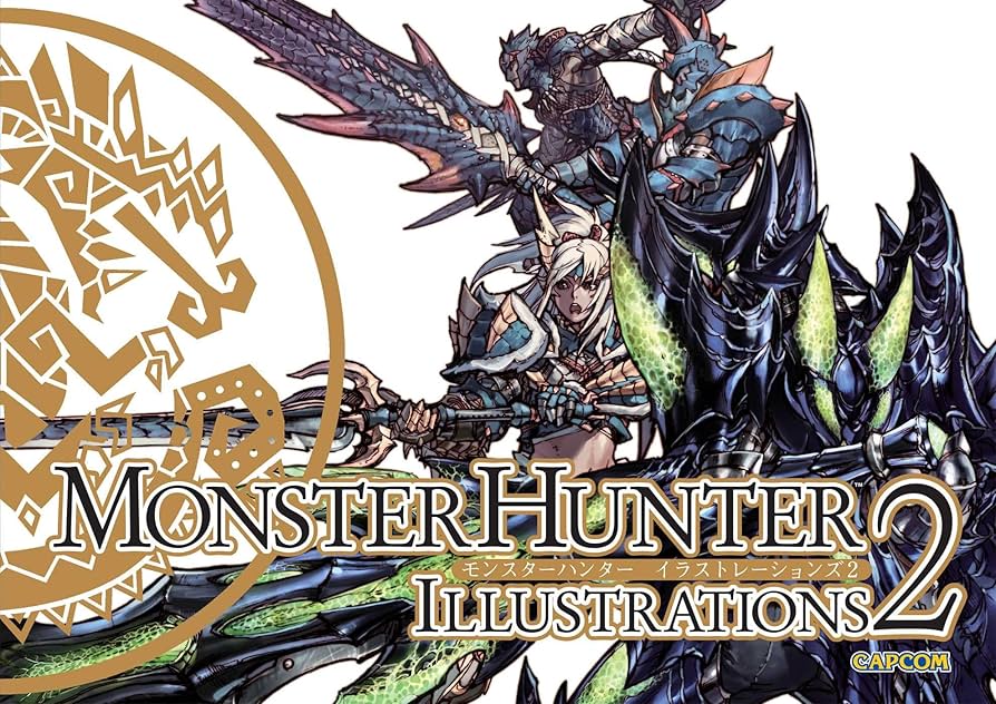 美品 monster hunter illustrations Monster Hunter Illustrations (Hardcover) (Volume 1): Capcom